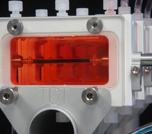 三維血管脈沖刺激培養與測試系統