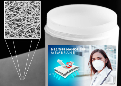 進口高過濾率納米纖維膜