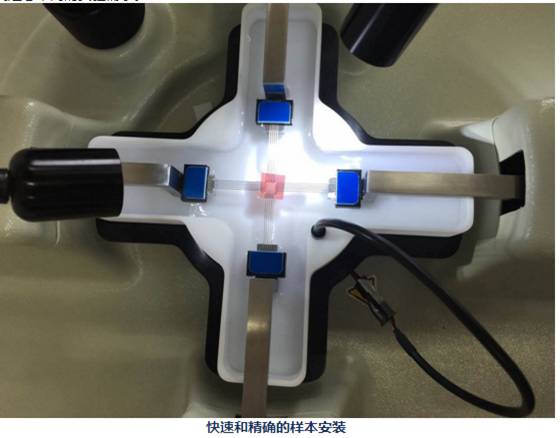 cellscale品牌BIOTESTER膜狀生物材料雙軸拉伸測試分析系統，平面材料雙軸測試系統