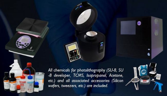 一站式微流控SU8模具臺(tái)式工作站